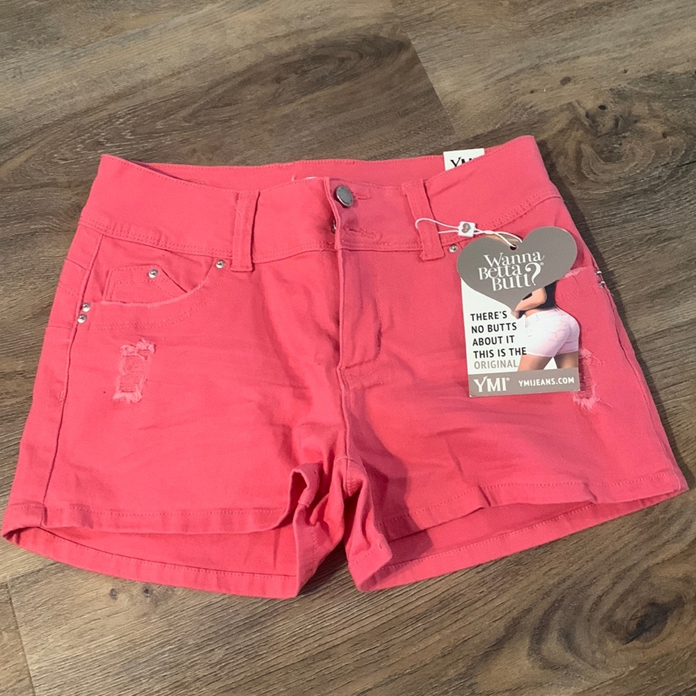 NWT YMI Wanna Berta Butt pink shorts